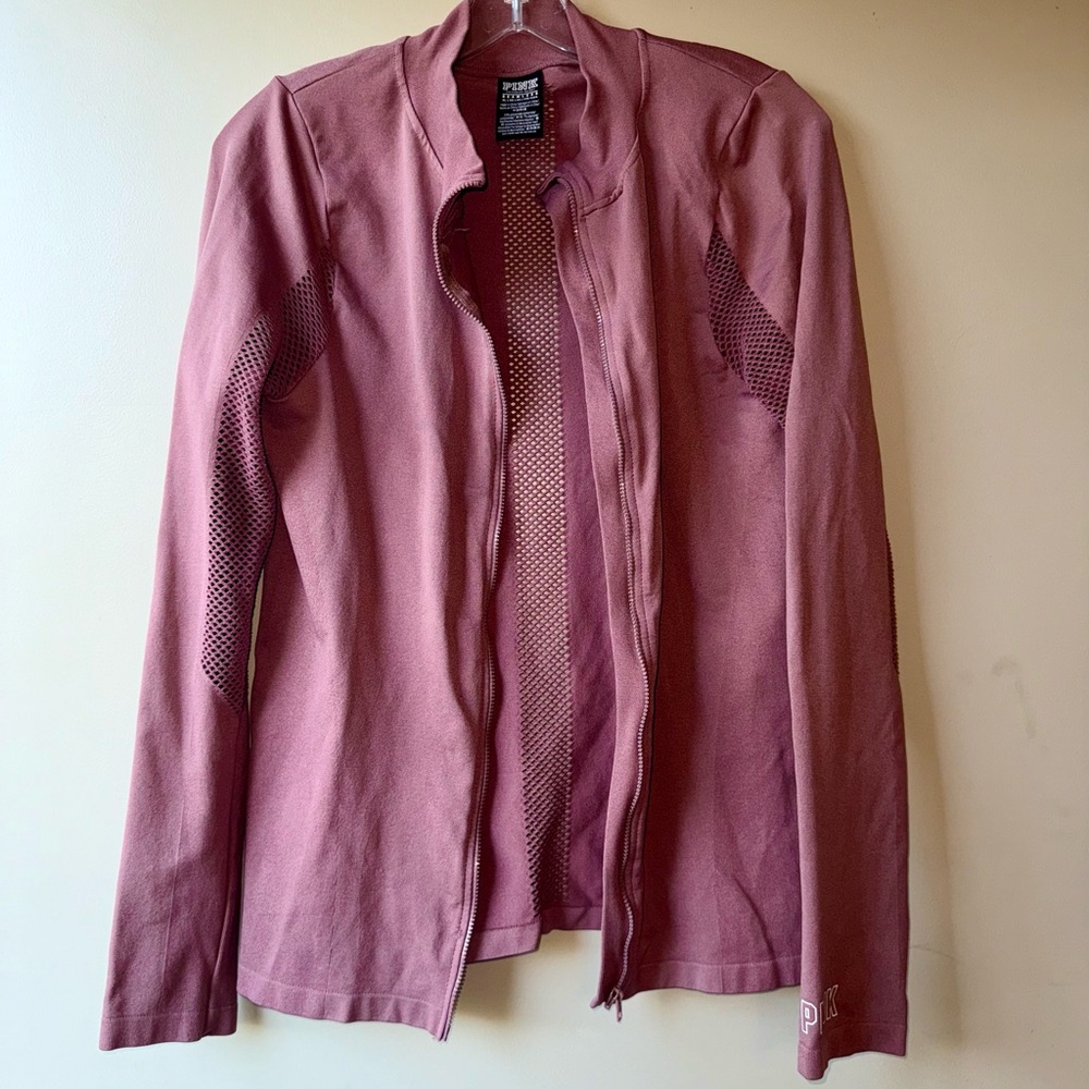 PINK Victoria's Secret Mauve Utility Jacket